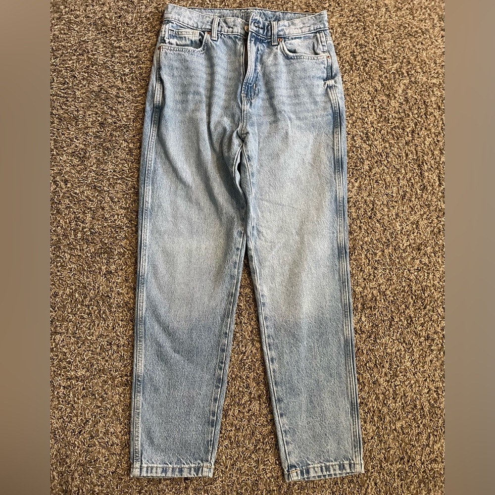 Blue Mom Jeans